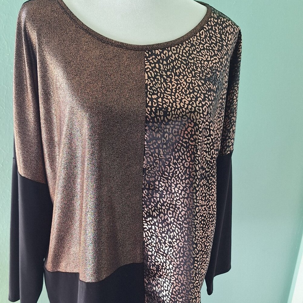 Est. 1946 Bold Colorblocked Blouse. Size XL